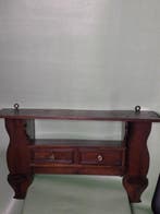 Unique Art Deco Wandrek - Kast - Hout - Karakteristieke