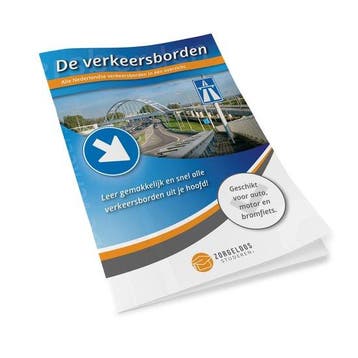 Verkeersborden - Zorgeloos Studeren - Voor auto, motor en, Verzenden, Zorgeloos Studeren