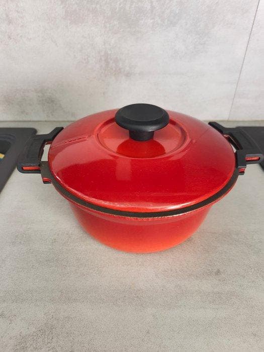 Le Creuset, Cousances - Braadpan - Bron - Zeer zeldzaam, Antiek en Kunst, Antiek | Keukengerei