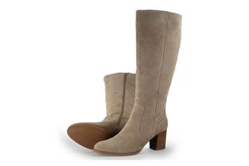Blasz Laarzen in maat 41 Beige, Kleding | Dames, Hoge laarzen, Verzenden, Beige, Zo goed als nieuw