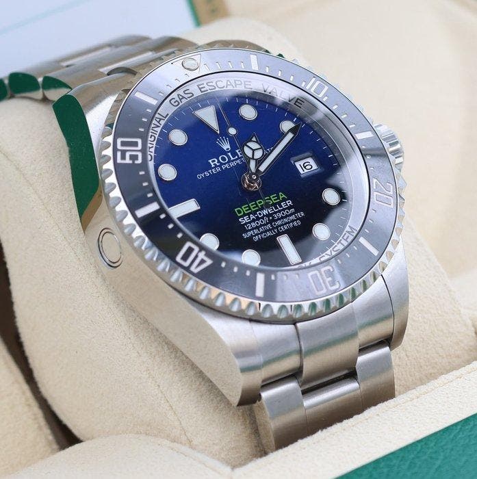Rolex - Sea-Dweller Deep Sea James Cameron Blue Dial -, Handtassen en Accessoires, Horloges | Heren