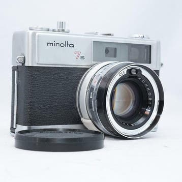 Minolta Hi-Matic 7s with Rokkor-PF 1,8/45mm | Analoge camera, Nieuw
