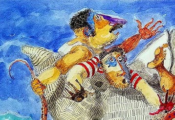 Pino Procopio (1954) - IN UN MARE PERICOLOSO