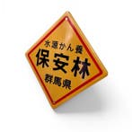 Japans emaille bord, Beschermingsbos Gunma Prefecture, 2005, Antiek en Kunst