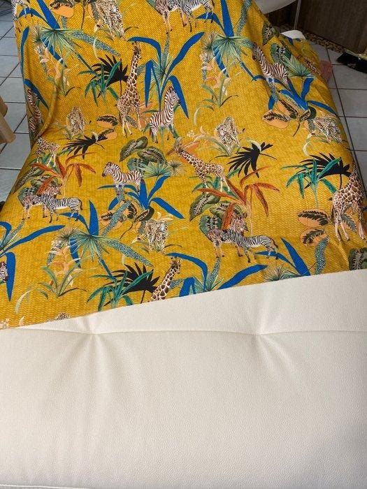 San Leucio - Paneel - Prachtig paneel van zijde,, Antiquités & Art, Curiosités & Brocante