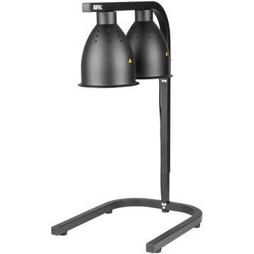 Warmhoudbrug | Zwart | 1/1 GN | Verstelbare Hoogte | 2x, Zakelijke goederen, Horeca | Keukenapparatuur, Verzenden, Nieuw in verpakking