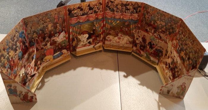 Lothar Meggendorfer - Meggendorfers Groot Circus Boek - 1996, Antiek en Kunst, Antiek | Boeken en Manuscripten