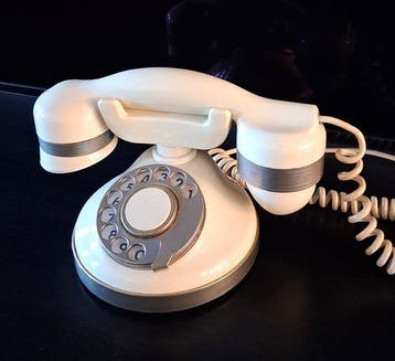 Telcer - Téléphone analogique - Plastique, Antiquités & Art