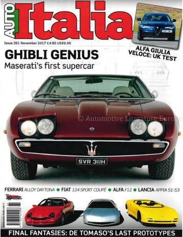 2017 AUTO ITALIA MAGAZINE 261 ENGELS