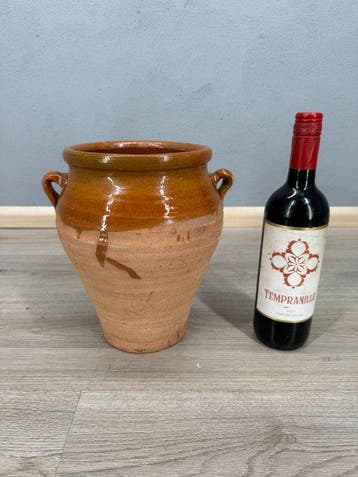 Franse inleg pot of pekelpot. Confitpot of grespot met 2, Antiek en Kunst