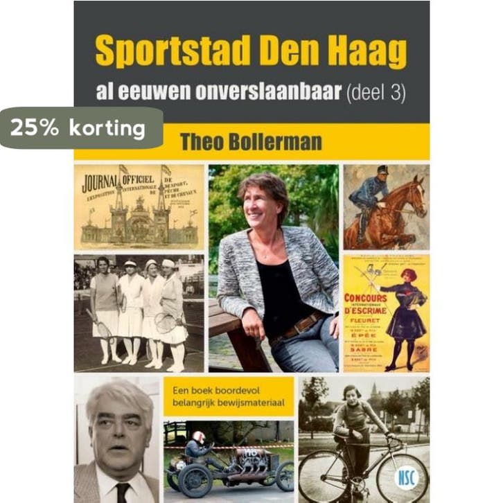 Sportstad Den Haag, al eeuwen onverslaanbaar /deel 3, Boeken, Hobby en Vrije tijd, Zo goed als nieuw, Verzenden