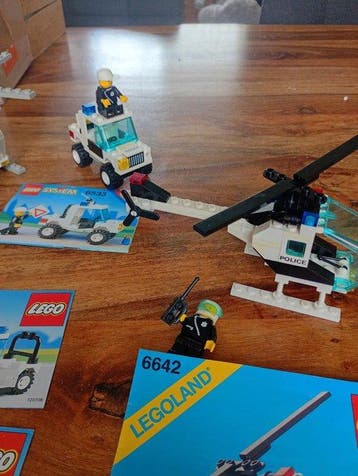 Lego Set - Legoland - Legoland politievoertuigen, Nieuw