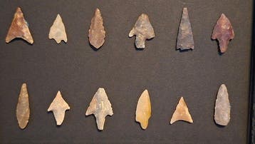 préhistoire silex Tête de flèche - 120 mm (Sans prix de