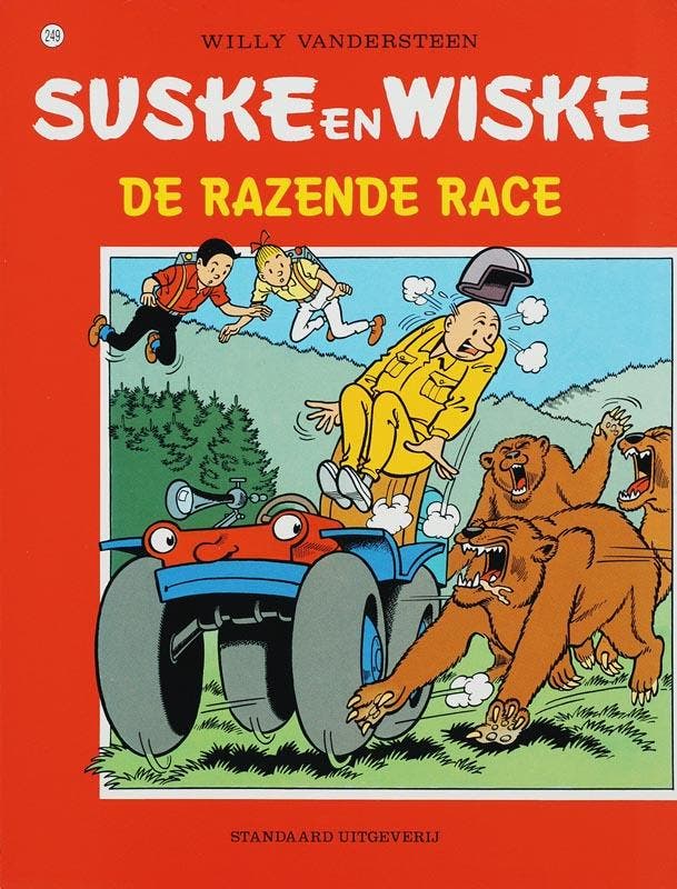 De razende race / Suske en Wiske / 249 9789002200335, Boeken, Stripverhalen, Gelezen, Verzenden