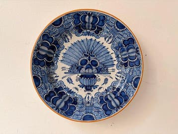 Delfts Blauw - Assiette - Faïence, Antiquités & Art