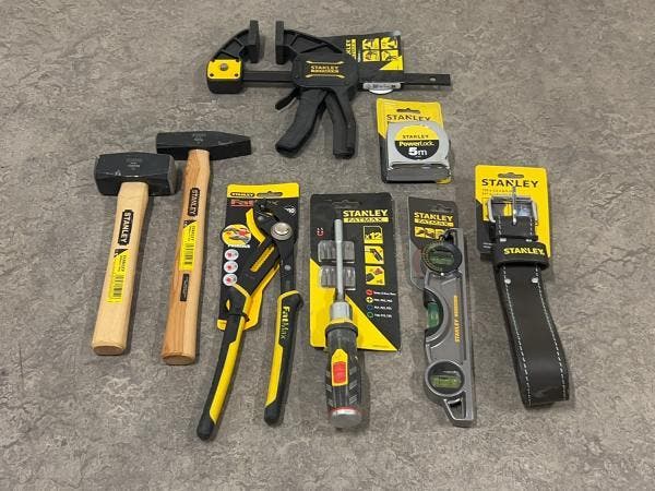 Veiling - Stanley handgereedschap set 8-delig, Bricolage & Construction, Outillage | Outillage à main