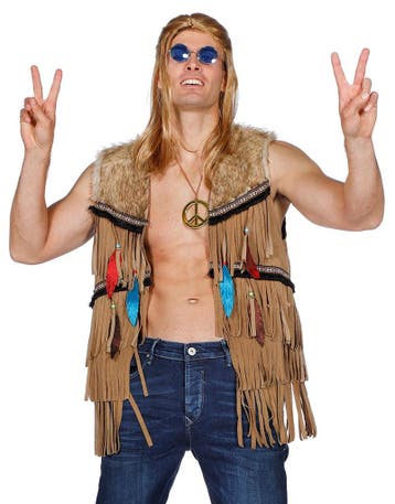 Indianen Vest Hippie, Verzenden, Nieuw