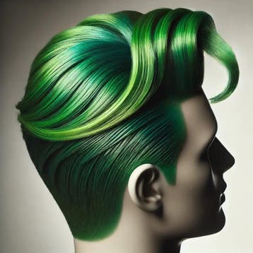 Gekleurde Haarwax  Groen, Verzenden, Nieuw