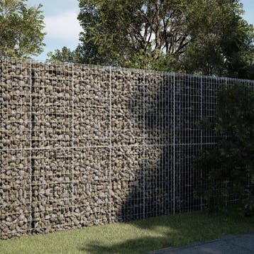 vidaXL Schanskorf 200x50x200 cm gegalvaniseerd ijzer, Verzenden, Nieuw