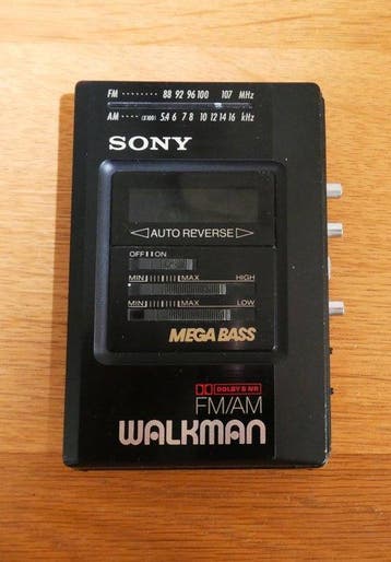 Sony - WM-AF57 Walkman Draagbare cassettespeler, Nieuw