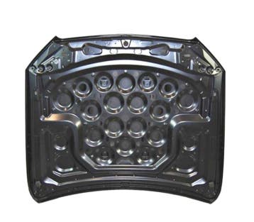 CAPOT MERCEDES W213 16- C238 LOOK AMG GT ALUMINIUM, Verzenden