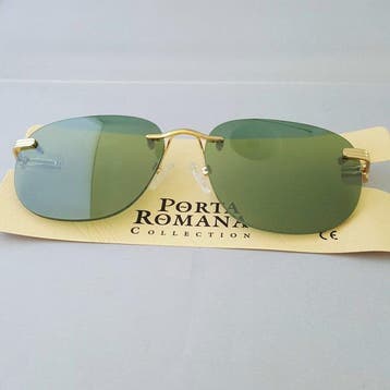 Other brand - Porta Romana - Gold - Green - Rimless -
