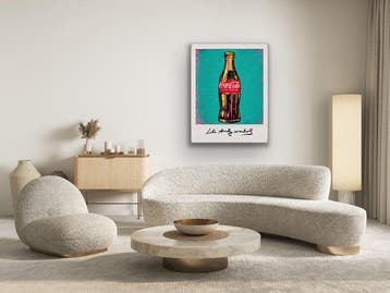 Eric Brumette - COCA COLA LIKE ANDY WARHOL - Toile L -
