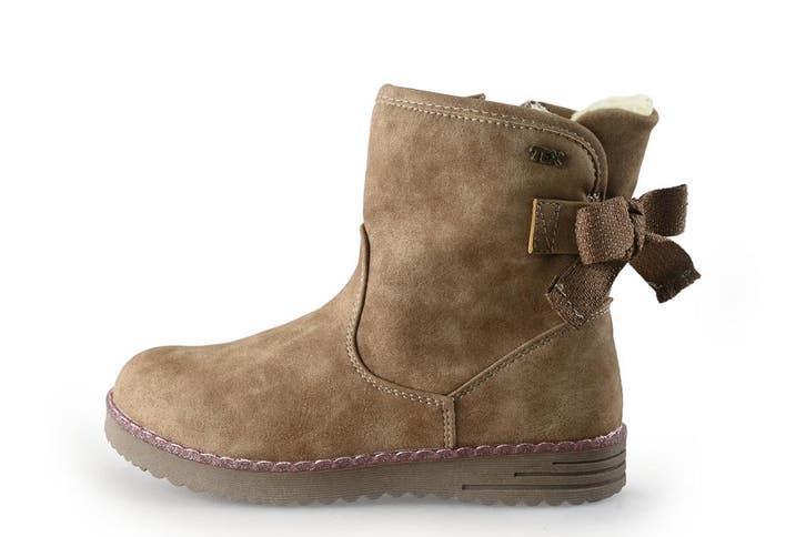 Indigo Enkellaarzen Meisjes in maat 30 Bruin, Kinderen en Baby's, Kinderkleding | Schoenen en Sokken, Jongen of Meisje, Zo goed als nieuw