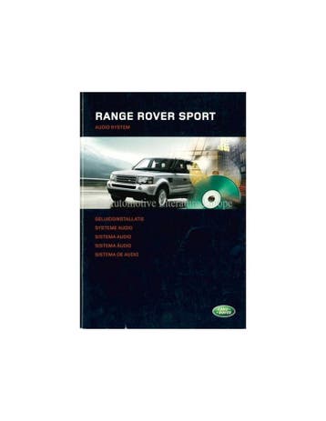 2005 RANGE ROVER GELUIDSINSTALLATIE INSTRUCTIEBOEKJE ENGELS, Ophalen of Verzenden