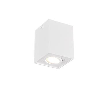 Trio BISCUIT plafondlamp | GU10 Fitting | wit mat | 9,6 x 9,, Verzenden, Nieuw