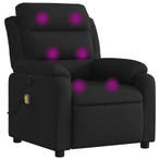 Massagestoel stof zwart | Retour Deal | 70% Korting, Verzenden, Nieuw