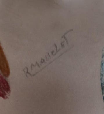 Verre dépoli ou givré émaillé - Mauclet Raymond - Vaas -