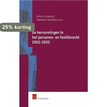 Hervormingen in het personen- en familierecht 2002, Verzenden, Frederik Swennen