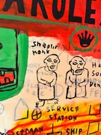 Malo - New World - like basquiat, Antiek en Kunst