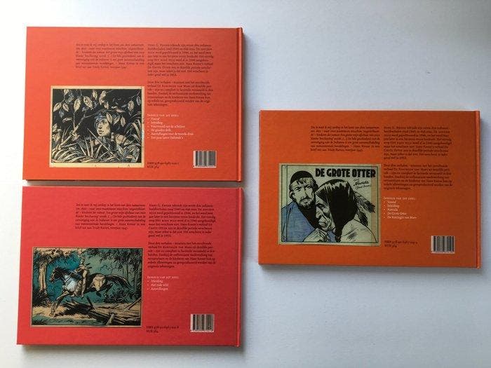 De eerste indianenverhalen van Hans G. Kresse 1 t/m 3 -, Boeken, Stripverhalen
