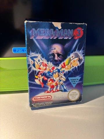 Nintendo - Nes - Mega Man 3 - Videogame - In originele