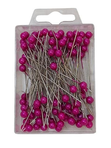Parelspelden WM 20 Pink 6 mm doosje 100 stuks, Nieuw