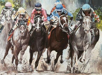 Anastasiya Tumanova - Au galop!.-XXL, Antiek en Kunst