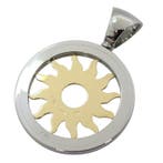 Bvlgari - Hanger - Tondo Sun Pendant - 18 karaat Geel goud,