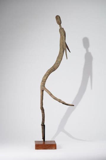 Een houten beeld - Prampram - Ghana