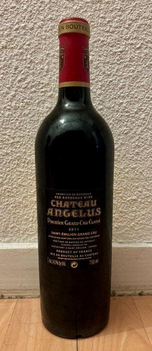 2011 Château Angélus - Saint-Émilion 1er Grand Cru Classé B, Nieuw