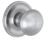 Voordeurknop Paddenstoel 70mm mat chroom