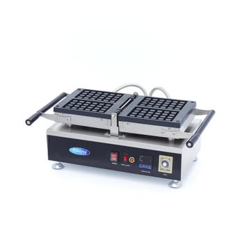 Wafelijzer | 50–300°C | RVS | Draaibaar | 1.2kW (230V) |, Verzenden, Nieuw in verpakking