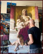 Gianfranco Zenerato - ICON - Luminescent paint - XL, Antiek en Kunst