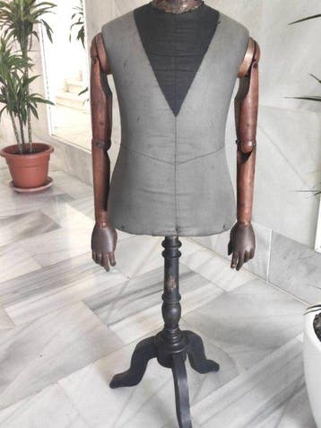 Mannequin - Antique 19th Century Stockman Mannequin Paris -