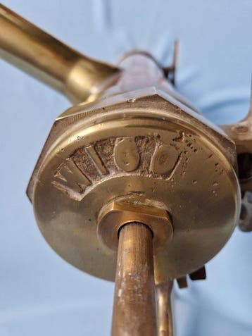 Boat pump - Van Wingerden & Zonen / WIGO - Messing, Koper, Antiek en Kunst
