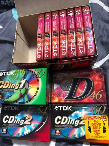 TDK - CDing - Différents titres - Cassette audio - 2000
