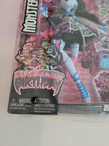Mattel - Pop Monster High Scary Sweet Birthday Frankie Stein
