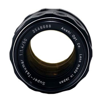 Asahi Pentax Super-Takumar 50mm F1.4 Prime lens, TV, Hi-fi & Vidéo