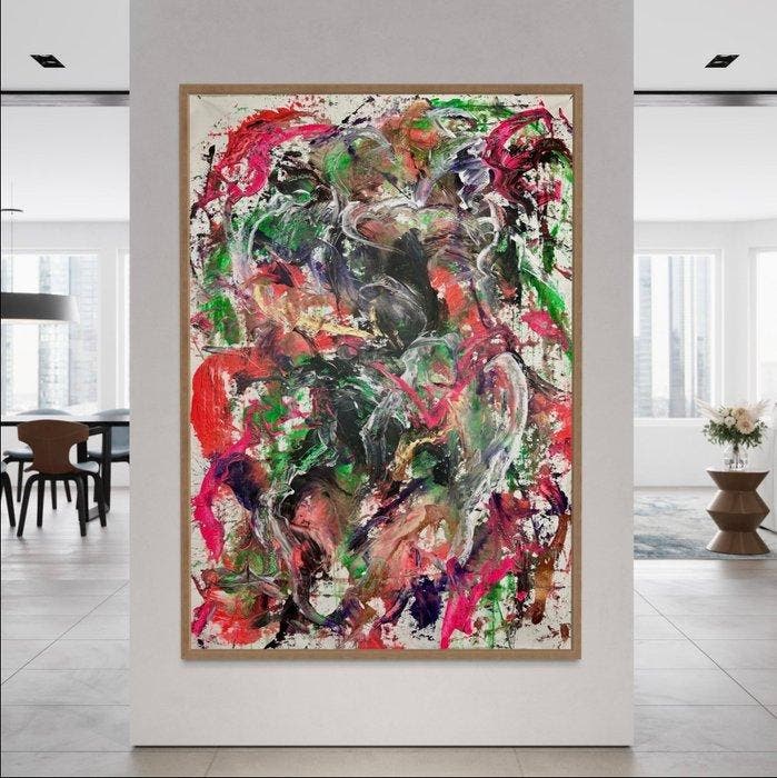 Timo Wedell (XX) - Punk XXL, Antiquités & Art, Art | Peinture | Moderne